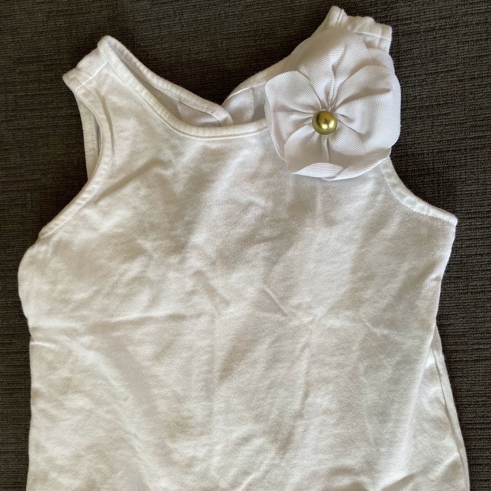 Janie and Jack Toddler Girl White Top